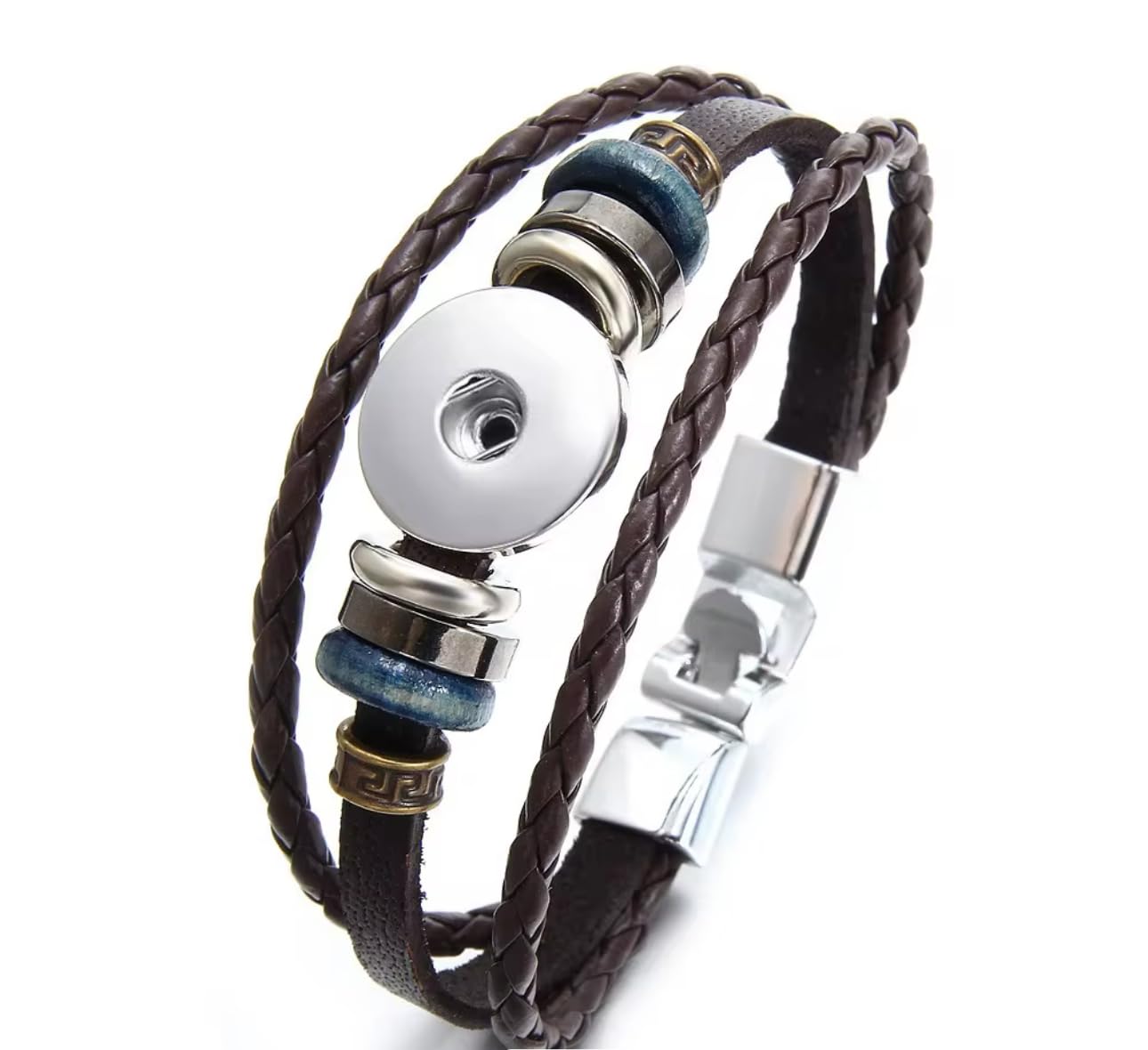 Extra Pet Parent Leather Cuff Add-On | 18mm Snap Compatible | Warewoof House
