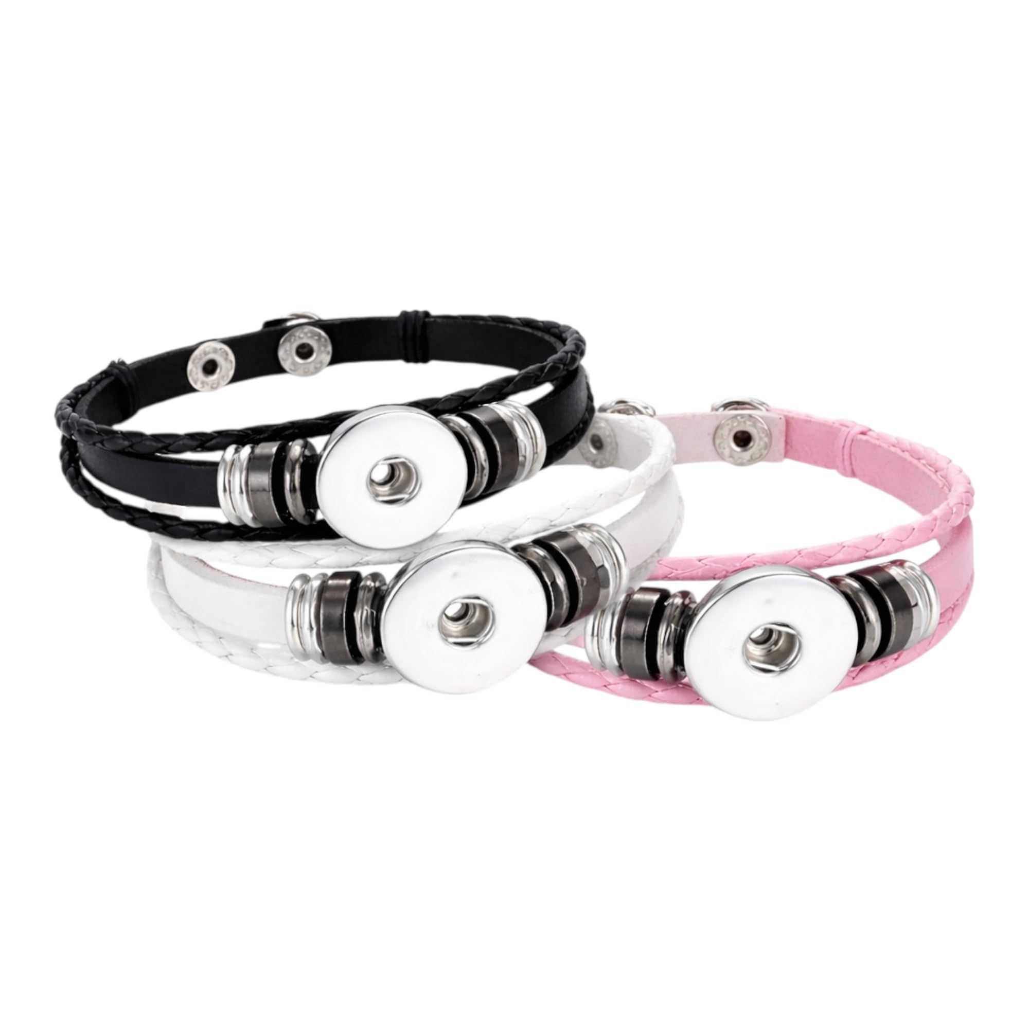 Extra Pet Parent Leather Cuff Add-On | 18mm Snap Compatible | Warewoof House