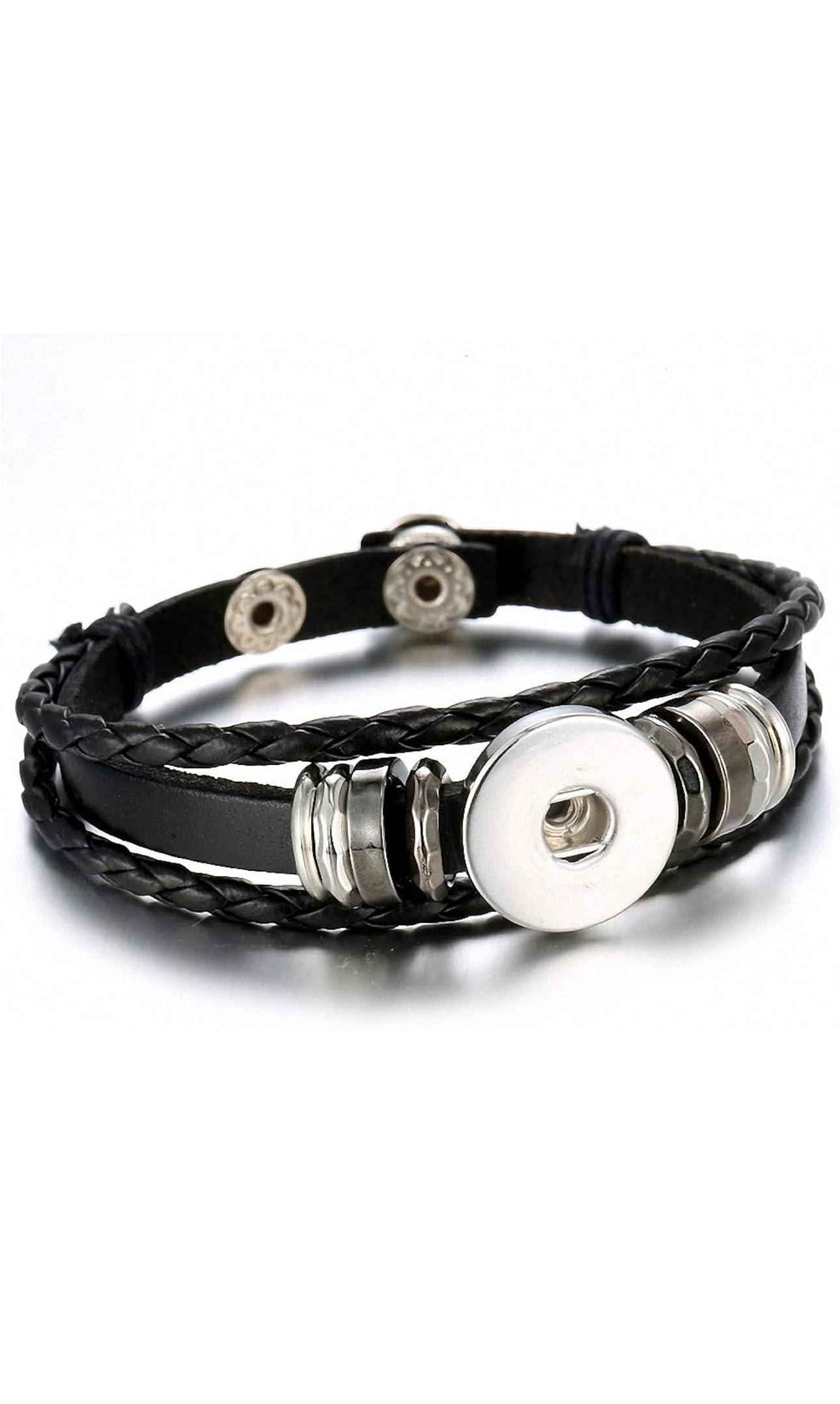 Extra Pet Parent Leather Cuff Add-On | 18mm Snap Compatible | Warewoof House