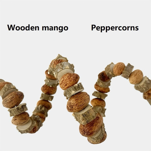 Prickly Ash Wood Bird Chew Toy - Image 5